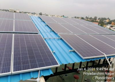 Completion of Solar Panel Installation