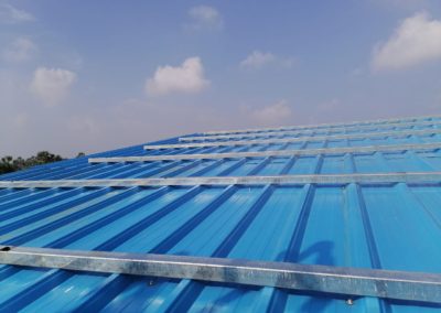 Solar Module Structure Installation